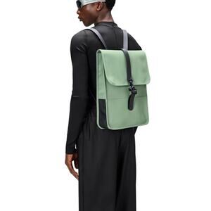 NEW Unisex Rains Backpack Mini W3 Haze Green One Size